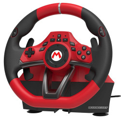 فرمان بازی Hori Pro Deluxe مخصوص نینتندو سوییچ - طرح ماریو کارت - Hori Mario Kart Racing Wheel Pro Deluxe for Nintendo Switch