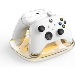 پایه شارژر 8BitDo مناسب ایکس باکس همراه با باتری قابل شارژ رنگ سفید