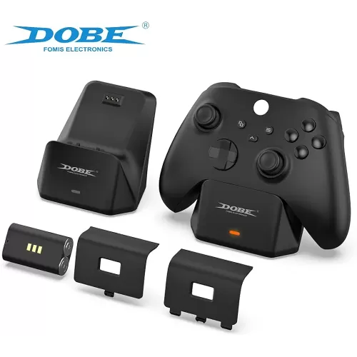 پایه شارژر ایکس باکس برند Dobe به همراه باتری قابل شارژ