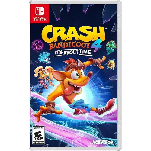 بازی Crash 4: It's About Time مناسب نینتندو سوییچ