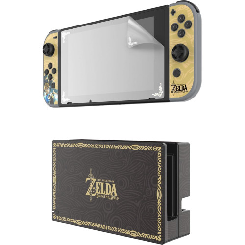 کیت محافظ صفحه مناسب نینتندو سوییچ طرح The Legend of Zelda: Breath of the Wild برند PDP