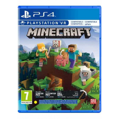 بازی Minecraft نسخه Bedrock مخصوص PS4