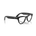 عینک هوشمند Skyler همکاری برند RAY-BAN/META - فریم مشکی براق - لنز فتوکرومیک ارغوانی