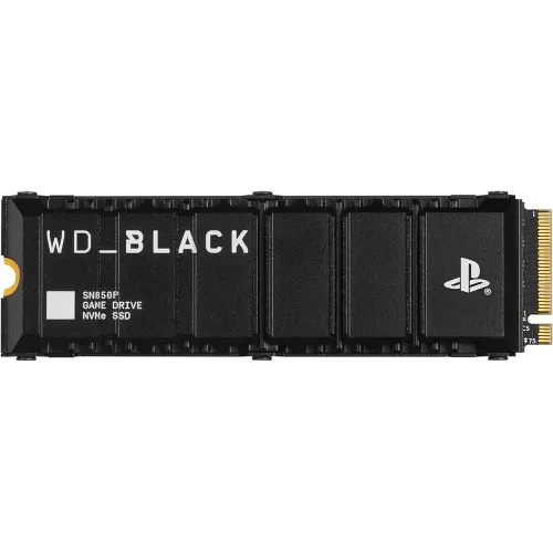 کارت حافظه اس اس دی هیت سینک 8 ترابایت مناسب PS5 برند وسترن دیجیتال - WD_BLACK SN850P