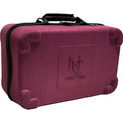 کیف Nahl مناسب PS5 طرح قرمز آلبالویی