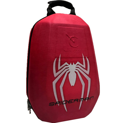 کوله پشتی مناسب ps5 slim اسلیم رنگ قرمز طرح Spiderman برند Nahl