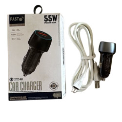 شارژر فندکی 107 توان 55 وات با شارژ فوق سریع