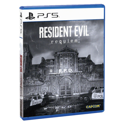 بازی Resident Evil Requiem با کاور سه بعدی برای PS5